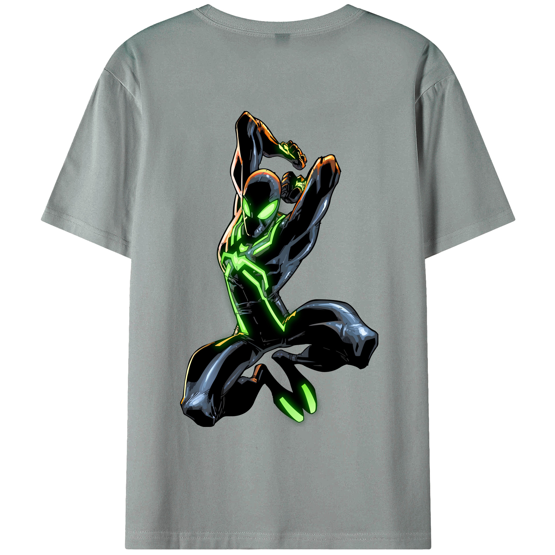 （画像用） アベンジャーズ The Avengers 綿100％ メンズ半袖Tシャツ（バックプリント） 通気性